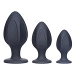 Triple Juicers Silicone Anal Trainer Set - Black Default Title