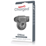 Charged Owow Rechargeable Vibe Ring - Grey