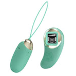 Mina Vibrating Remote Control Egg - Turquoise Default Title
