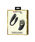 Nathan Double Pleasure Remote Control Vibrator - Black Default Title