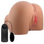 Mila Realistic Vagina and Ass Vibrator - Tan Default Title