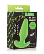 Glow in the Dark Butt Plug With Remote - Green Default Title