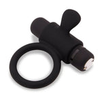Nu Sensuelle Silicone Bullet Ring - Black Default Title