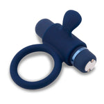 Nu Sensuelle Silicone Bullet Ring - Navy Blue Default Title