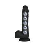 Vers Liquid Silicone Suction Dildo - Black Default Title