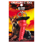 Hell Hound Keychain - Red