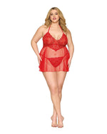 Babydoll and G-String Dmnd - One Size Queen - Red Default Title