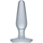 Crystal Jellies Butt Plug - Medium - Clear
