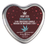 Hemp Seed 3 in 1 Massage Candle Stiletto 4.07oz Default Title