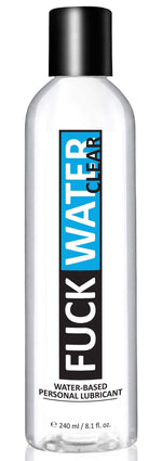Fuck Water Clear 8.1oz Water Based Lubricant