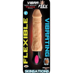 Skinsations Vibra-Flex Heat Seeker - Flexible Warming Dildo With 12 Frequencies