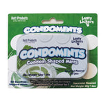 Condomints Spearmints Flavor Condoms Shaped Mints Display Default Title