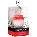 Pulsing Petals Throbbing Rose Stimulator - Red