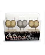 Glitterati Boobie Candle Set