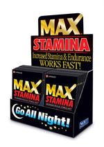 Max Stamina - 24 Count Display - 1 Count Packets