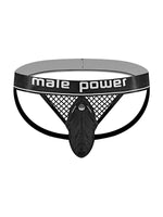 Cock Pit Net Cock Ring Jock - S/ M - Black