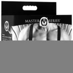 Star Boy Male Chest Harness With Arm Bands - Small/medium - Black