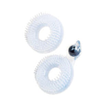 Enhancer Dual Love Rings - Clear Default Title