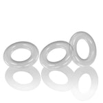 Willy Rings 3-Pack Cockrings - Clear