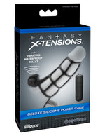 Fantasy X-Tensions Deluxe Silicone Power Cage - Black