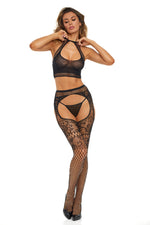 Slide Your Way 2 Pc Bra Set - One Size - Black Default Title