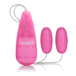 Pocket Exotics Vibrating Double Pink Passion Bullets - Pink
