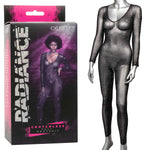 Radiance Crotchless Full Body Suit - One Size - Black