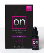 On Natural Arousal Oil - Ultra - Medium Box - 0.17 Fl. Oz.