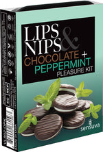 Lips and Nips Pleasure Kit Chocolate-Peppermint