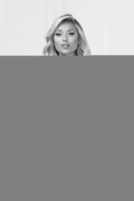 Two Piece Satin and Rhinestone Bra and Thong Set - Large - Red