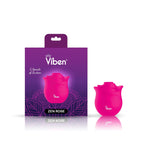 Zen Rose - Hot Pink - Handheld Rose Clitoral and Nipple Stimulator - Presale Only Default Title