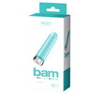 Bam Rechargeable Bullet - Tease Me Turquoise
