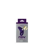 Rev Rechargeable Vibrating C-Ring - Purple