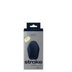 Stroke Rechargeable Vibrating Stroker - Black