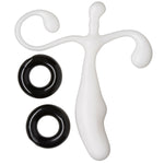 Prostate Stimulator Kit White W/c Rings Default Title