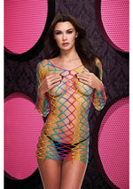 Fencenet Rainbow Mini Dress - One Size Default Title