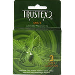Trustex Flavored Lubricated Condoms - 3 Pack - Mint Default Title