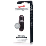 Charged Vooom Rechargeable Bullet Vibe - Black Default Title