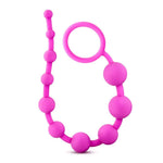 Luxe Silicone 10 Beads - Fuchsia Default Title
