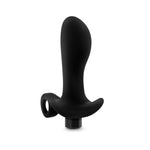 Anal Adventures - Platinum - Silicone Vibrating Prostate Massager 01 - Black Default Title