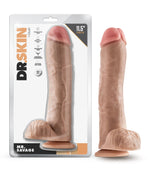 Dr. Skin - Mr. Savage - 11.5 Inch Dildo With Balls - Beige Default Title