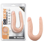 Dr. Skin Silicone - Dr. Double - 12 Inch Double Dong - Vanilla Default Title