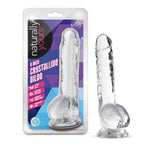 Naturally Yours - 8 Inch Crystalline Dildo - Diamond Default Title