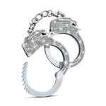 Temptasia Bling Cuffs - Silver Default Title