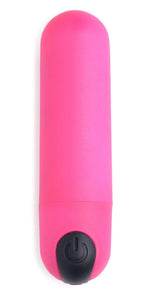 Bang Vibrating Bullet With Remote Control - Pink Default Title