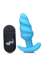 21x Silicone Swirl Plug With Remote - Blue Default Title