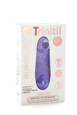 Sensuelle Trinitii 3 in 1 Vibrator - Ultra Violet Default Title