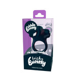 Ohhh Bunny Frisky Bunny Vibrating Ring - Black Pearl Default Title