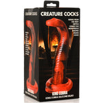King Cobra King Cobra Silicone Dildo - Red Default Title