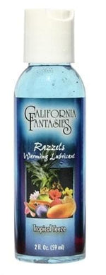Razzels Warming Lubricant - Tropical Teeze - 2 Oz. Bottle Default Title